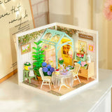 Rolife: Blooming Tea Garden - Super Creator Plastic DIY Miniature Puzzle