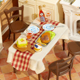 Rolife: Warm Dining Room - Super Creator Plastic DIY Miniature Puzzle