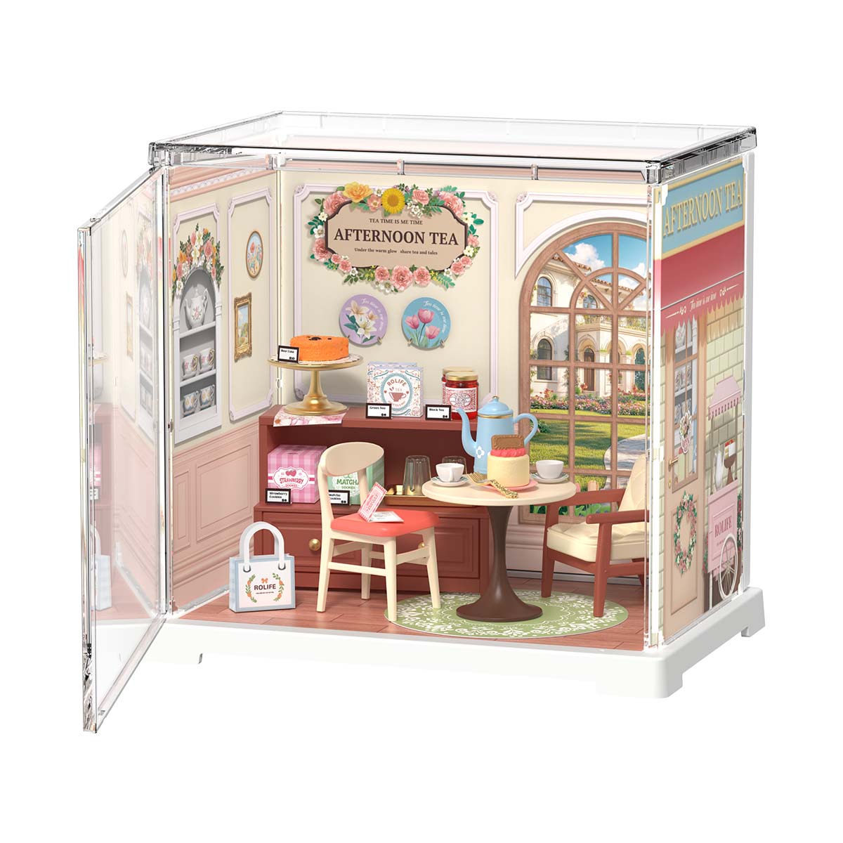 Rolife: Honey Tea Lounge - Super Creator Plastic DIY Miniature Puzzle