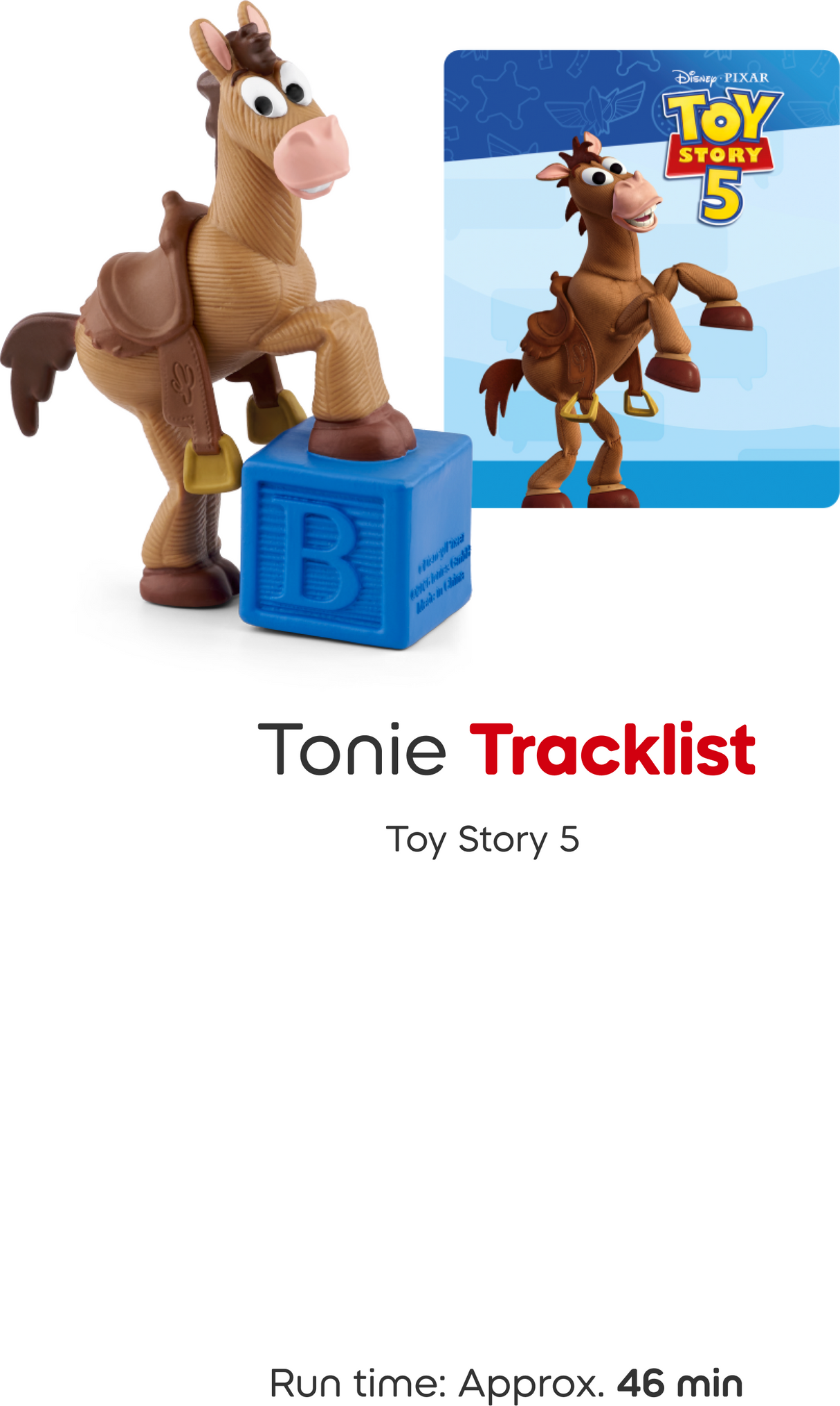 tonies: Disney Pixar Toy Story - Bullseye Tonie Audio Character