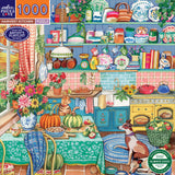 eeBoo: Harvest Kitchen Square Puzzle - 1000pc