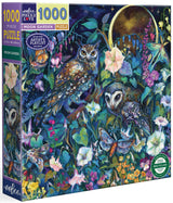 eeBoo: Moon Garden Square Puzzle - 1000pc