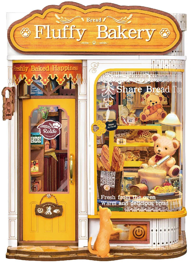Rolife: Fluffy Bakery DIY Book Nook Puzzle Kit - (TGE07)