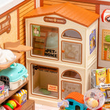 Rolife: Furry Friends' Home - Super Creator Plastic DIY Miniature Puzzle