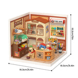 Rolife: Furry Friends' Home - Super Creator Plastic DIY Miniature Puzzle