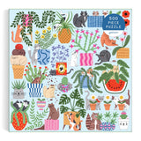 Galison Cats in the Houseplants Puzzle - 500 Piece
