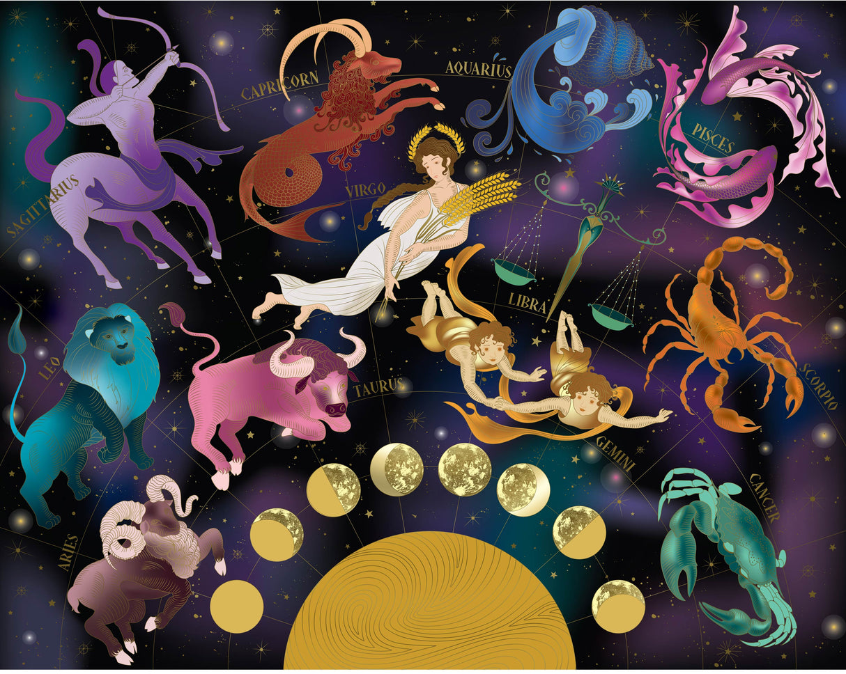 Mindbogglers Gold 1500pc Jigsaw Puzzle - Astrology