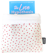 Pages & Pastries: Medium Book Sleeve - Hearts