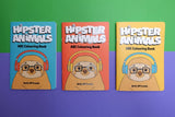 Hipster Animals ABC Colouring Book