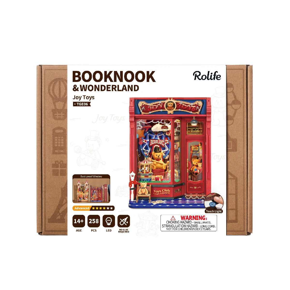 Rolife: Joy Toys DIY Book Nook Puzzle Kit - (TGE06)