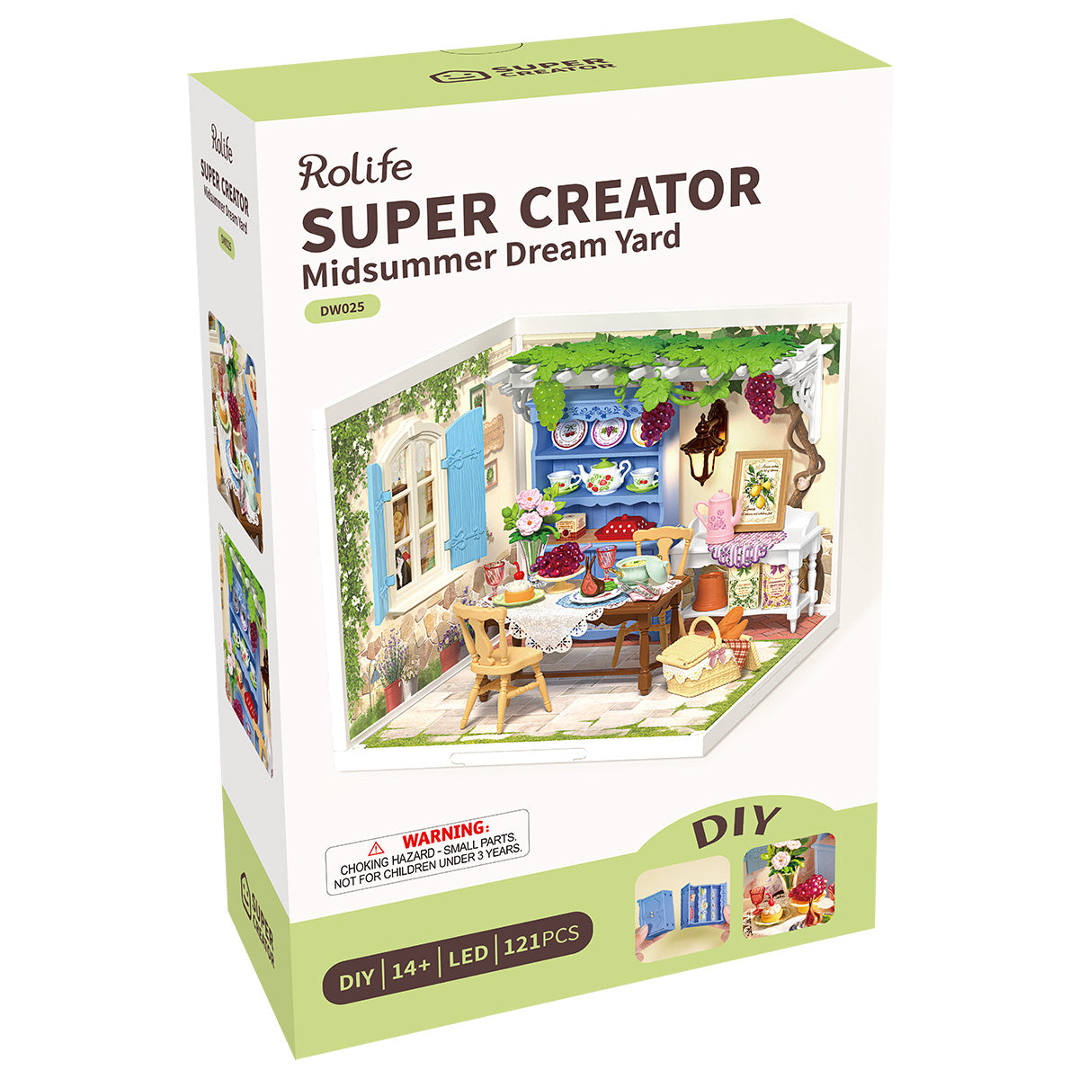 Rolife: Midsummer Dream Yard - Super Creator Plastic DIY Miniature Puzzle
