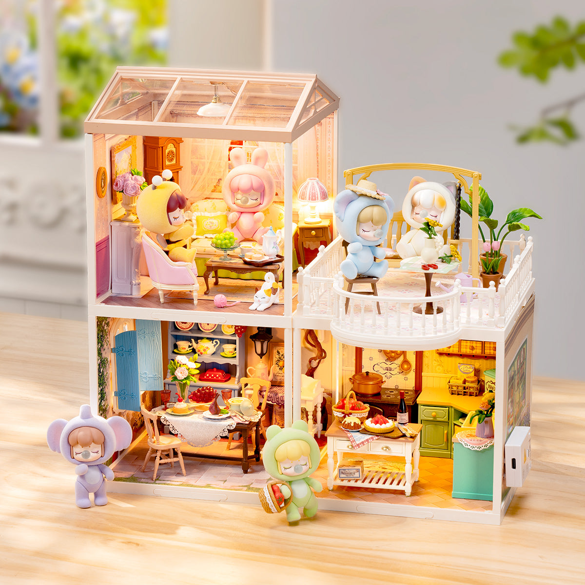 Rolife: Midsummer Dream Yard - Super Creator Plastic DIY Miniature Puzzle