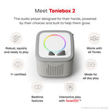 tonies: Toniebox 2 Moon Grey Starter Set - Creative Tonie Rubie