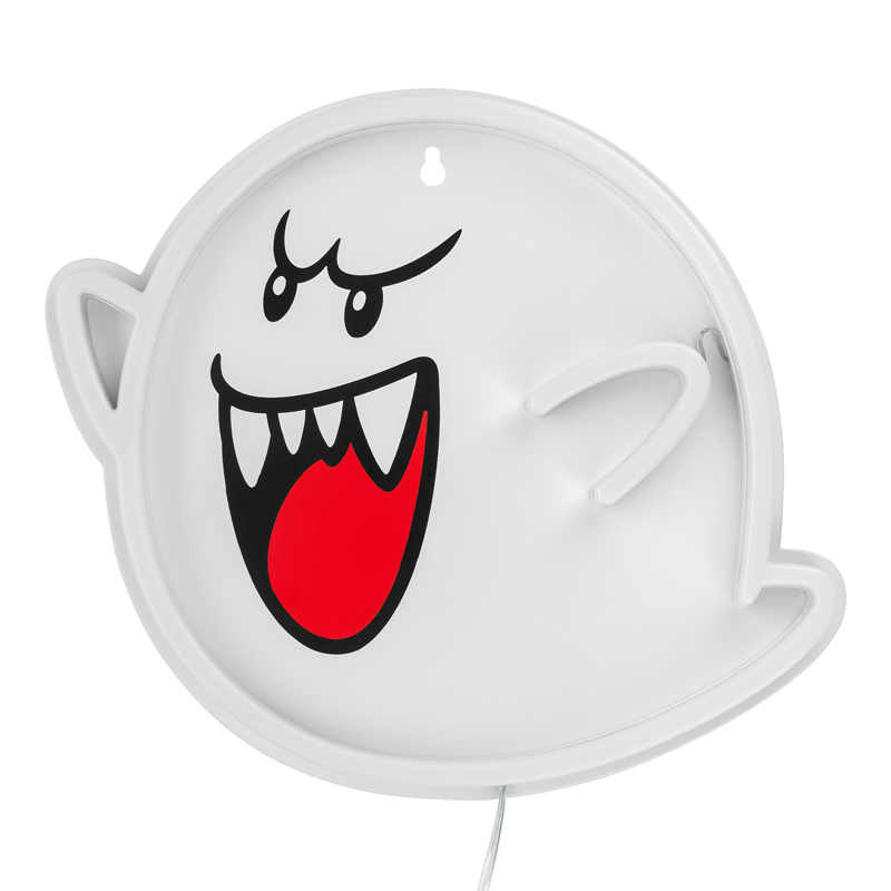 Super Mario Boo Wall Mountable LED Neon Light