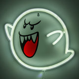 Super Mario Boo Wall Mountable LED Neon Light