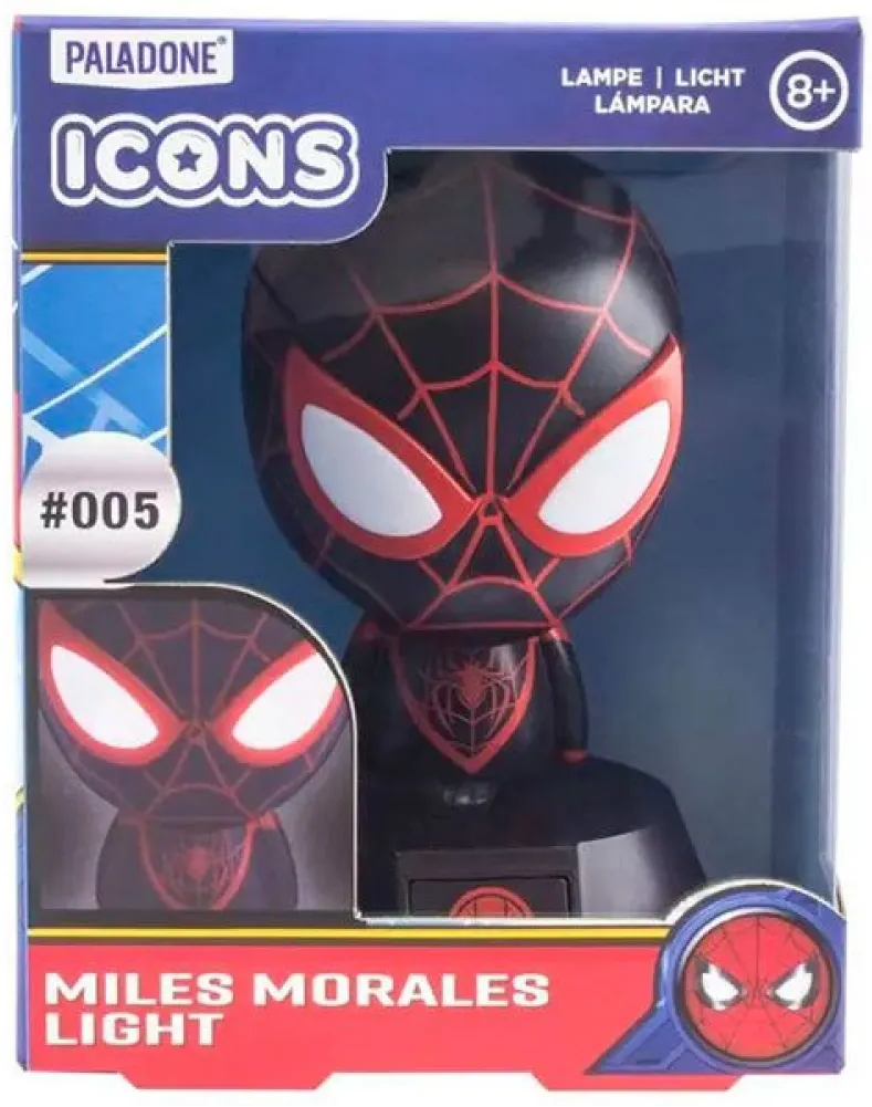 Marvel Spiderman Miles Morales Icon Light