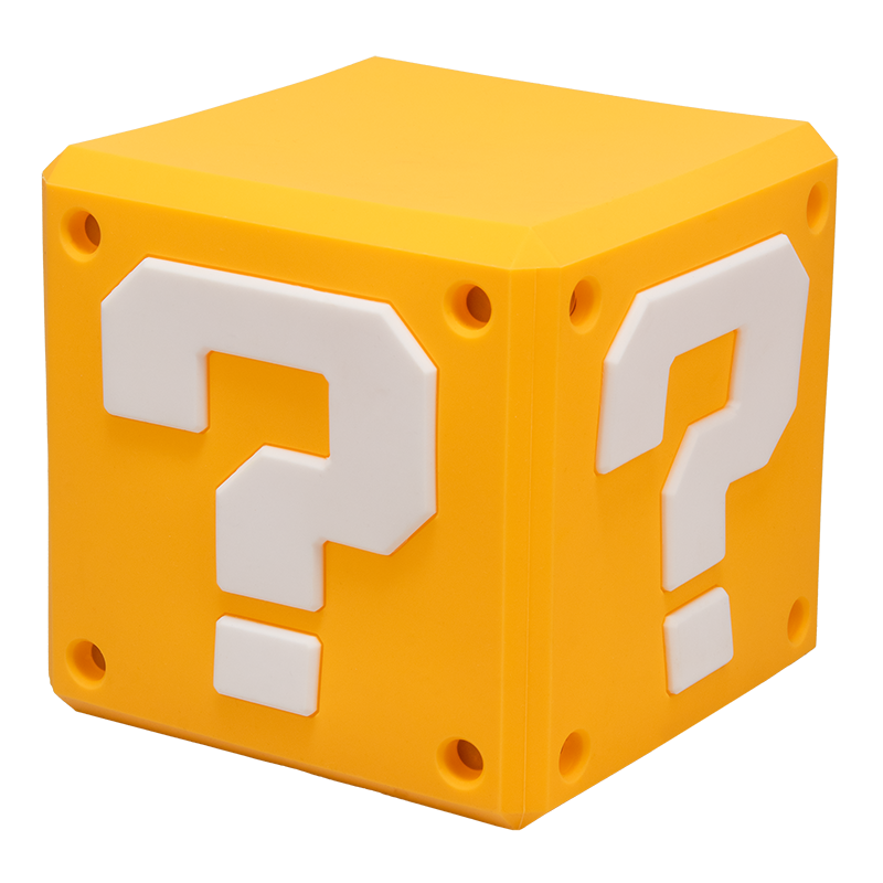 Super Mario Question Block SquishyGlo Light