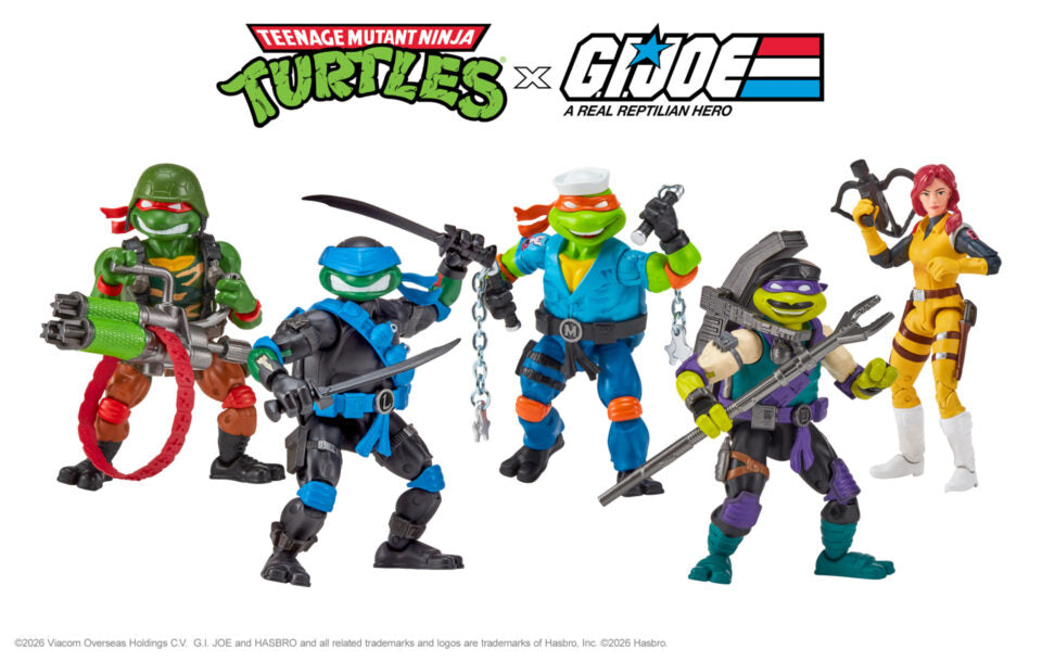 Teenage Mutant Ninja Turtles X G.I. Joe - Buzzer x Rocksteady