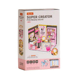 Rolife: Pink Beauty Secret - Super Creator Plastic DIY Miniature Puzzle
