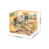 Rolife: Night Out Food Stall - Super Creator Plastic DIY Miniature Puzzle