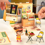Rolife: Night Out Food Stall - Super Creator Plastic DIY Miniature Puzzle
