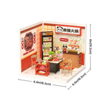 Rolife: Panda Hot Pot - Super Creator Plastic DIY Miniature Puzzle