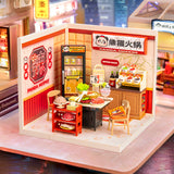 Rolife: Panda Hot Pot - Super Creator Plastic DIY Miniature Puzzle