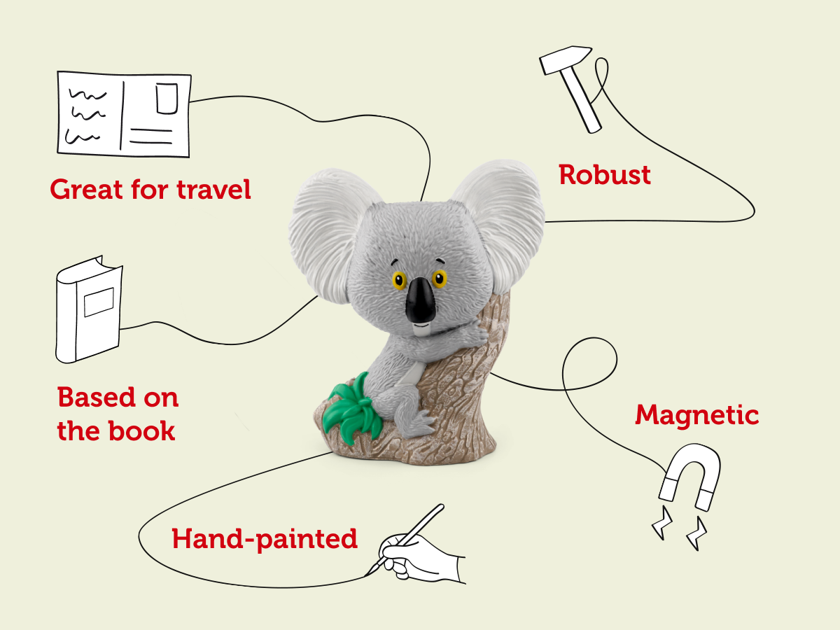tonies: Rachel Bright Series - The Koala Who Could Three-Book Collection Tonie Audio Character