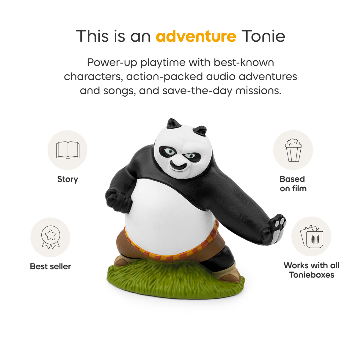 tonies: Kung-Fu Panda - Po Tonie Audio Character