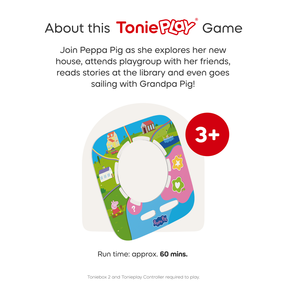 tonies: Tonieplay Peppa Pig - Playdate with Peppa Game