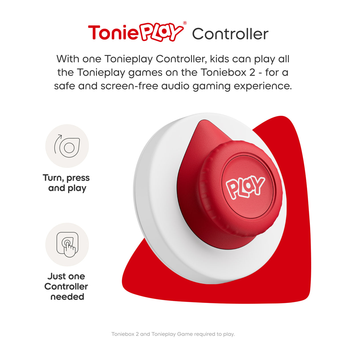 tonies: Tonieplay Controller - Sunset Red