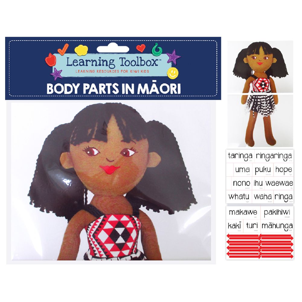 Magnetic NZ Māori Body Parts