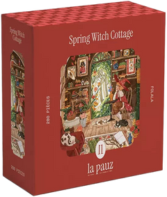 La Pauz: Spring Witch Cottage Puzzle - 280 Pieces