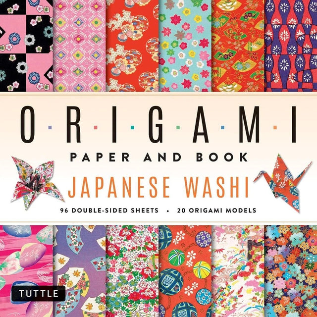 Japanese Washi Origami Paper and Book