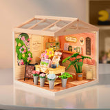 Rolife: Fresh Flower Shop - Super Creator Plastic DIY Miniature Puzzle