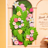 Rolife: Fresh Flower Shop - Super Creator Plastic DIY Miniature Puzzle