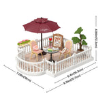 Rolife: Chic Café Terrace - Super Creator Plastic DIY Miniature Puzzle