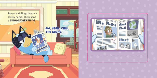 Bluey: Bluey and Bingo's Book of Scary Things