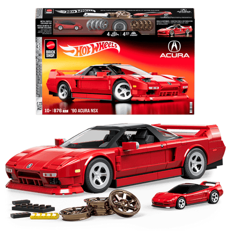 Mattel Brick Shop: Hot Wheels '90 Acura NSX
