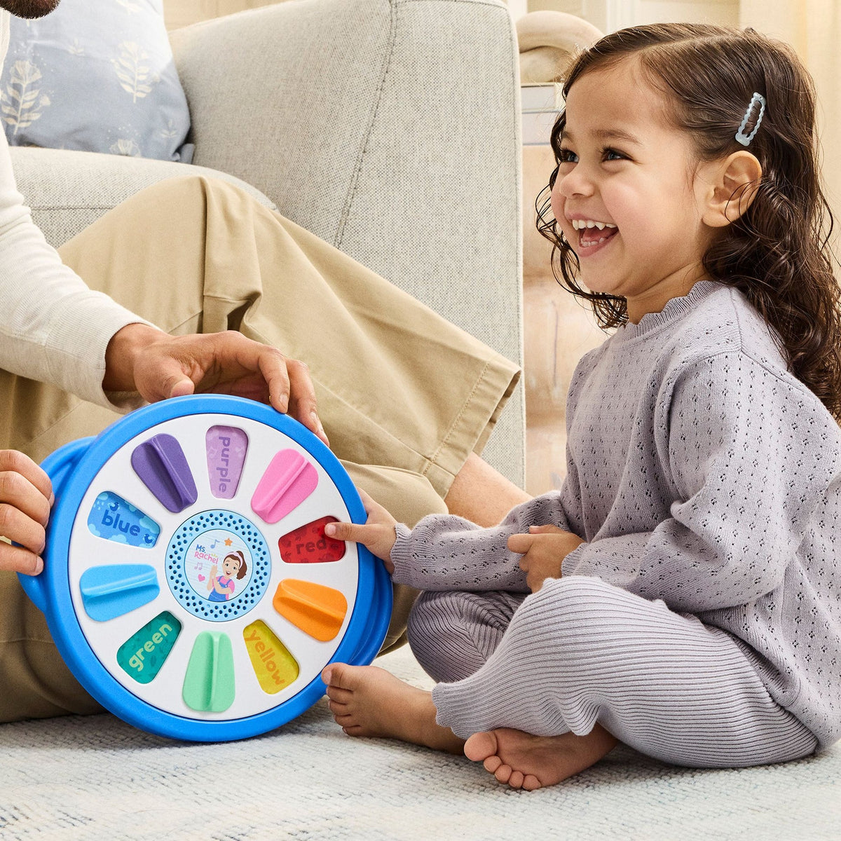 Ms. Rachel Spin Along Learning Wheel