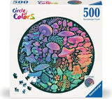 Ravensburger: Mushrooms Circle Puzzle - 500 Pieces