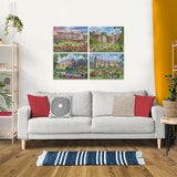 Ravensburger - Happy Days No. 5 Royal Residences - 4 x 500 Piece