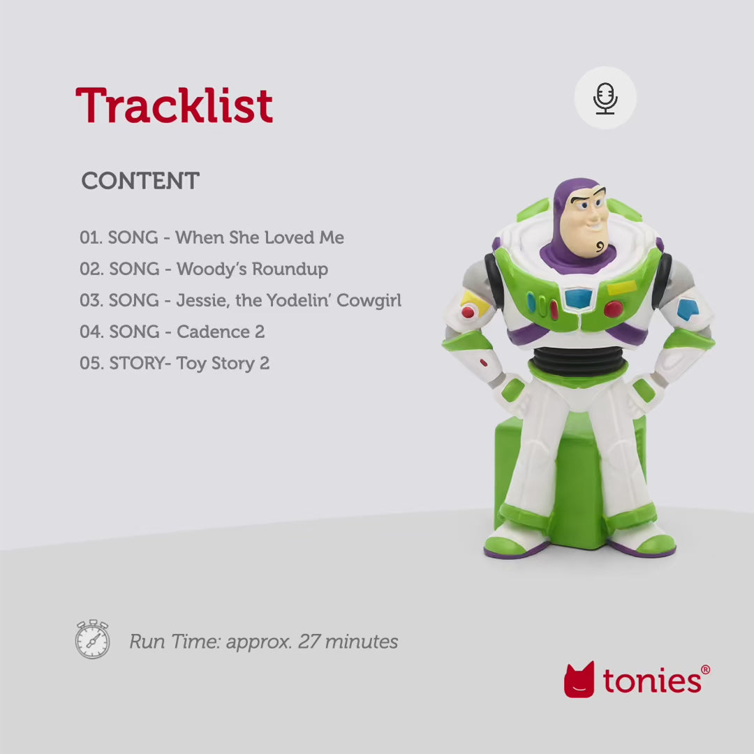 tonies: Disney Pixar Toy Story 2 - Buzz Lightyear Tonie Audio Character