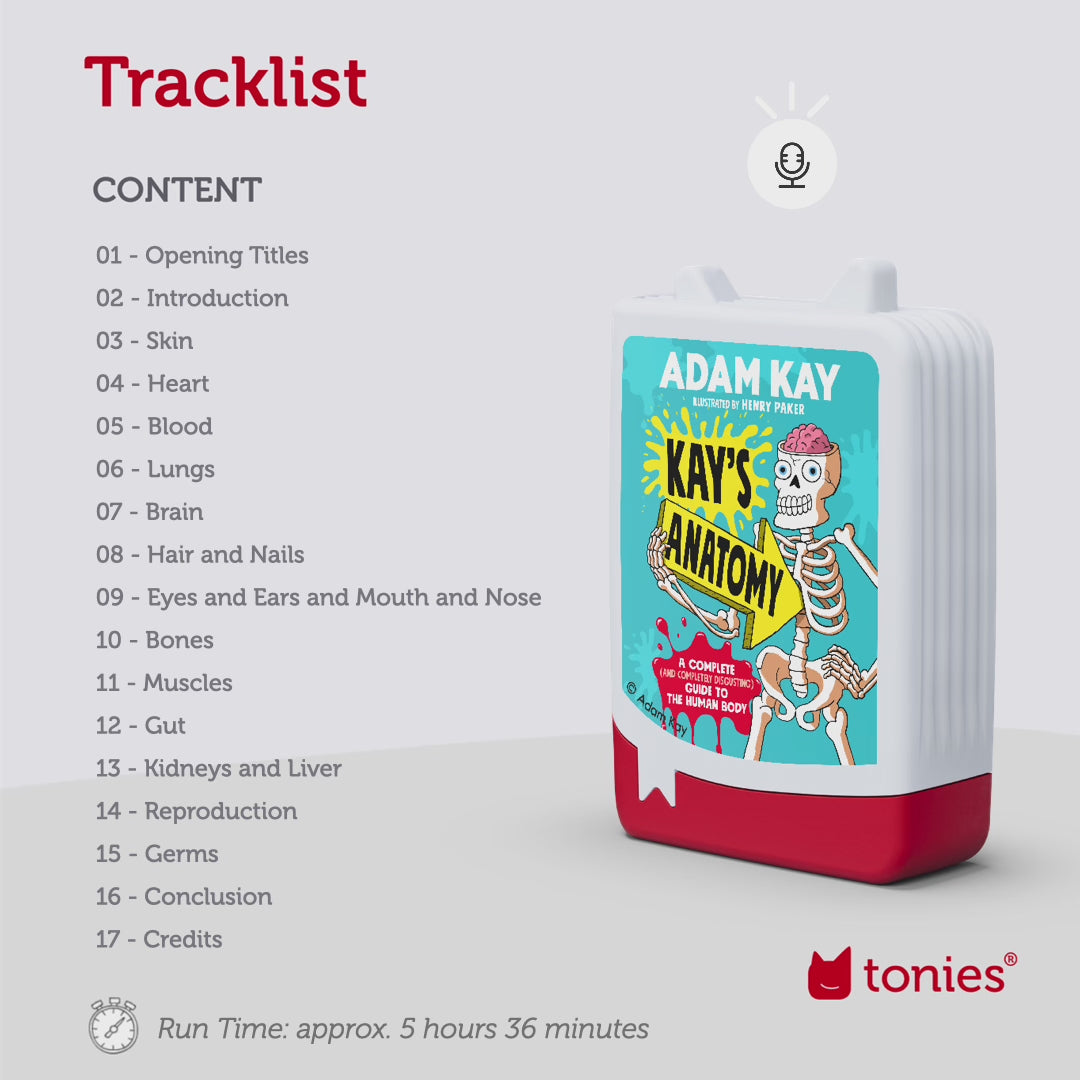 tonies: Adam Kay - Kay's Anatomy Book Tonie