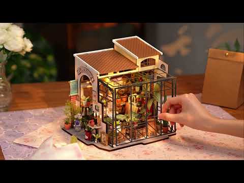 Rolife Emily's Flower Shop DIY Miniture Puzzle - (DG145)