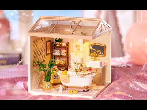 Rolife: Pop Bubble Bathroom - Super Creator Plastic DIY Miniature Puzzle