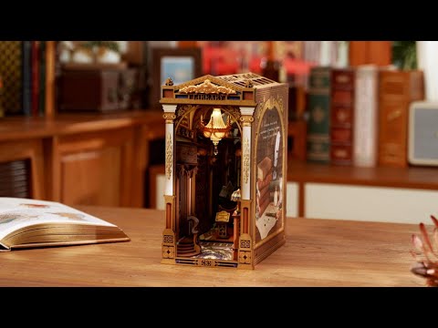 Rolife Library of Wonders DIY Miniture Book Nook Puzzle - (TGB16)