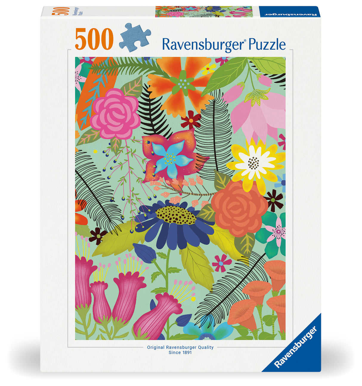 Ravensburger: Flower Jungle Puzzle - 1000 Pieces