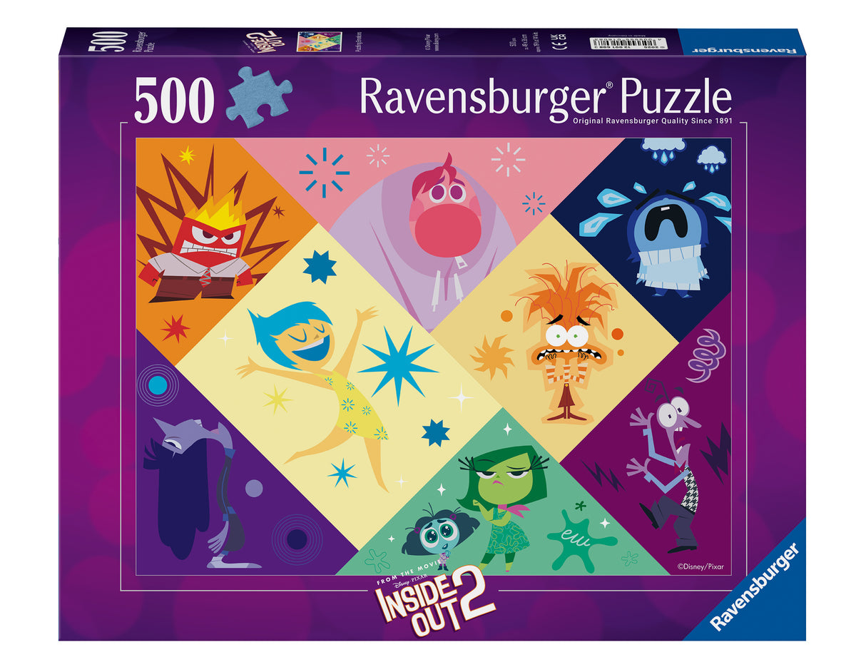 Ravensburger: Disney Inside Out 2 Puzzle - 2x500 Piece