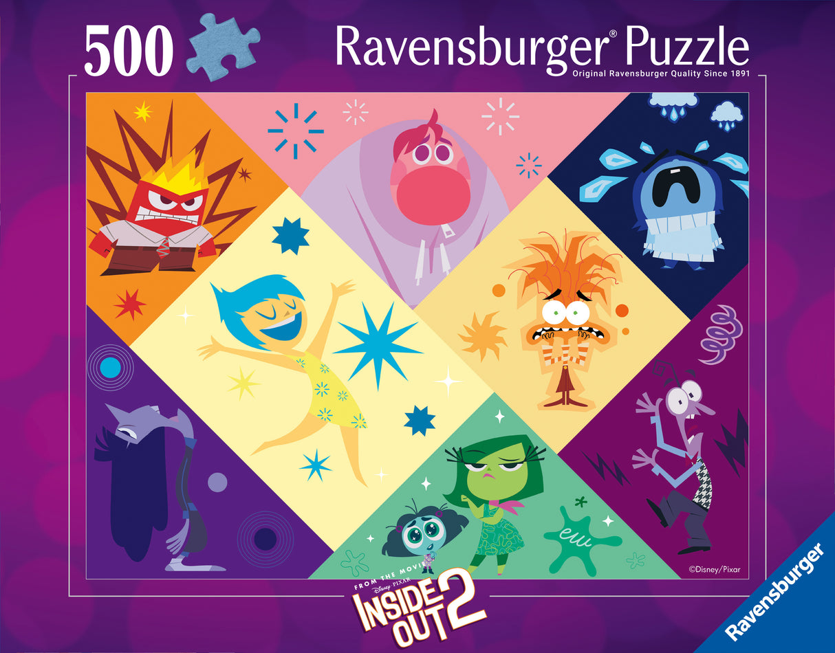 Ravensburger: Disney Inside Out 2 Puzzle - 2x500 Piece